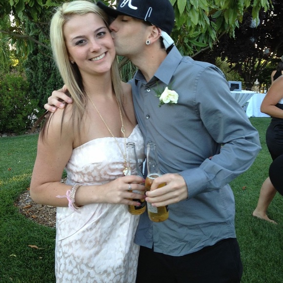 Light Pink Tube Dress w/ Pockets - Picture 2 of 8